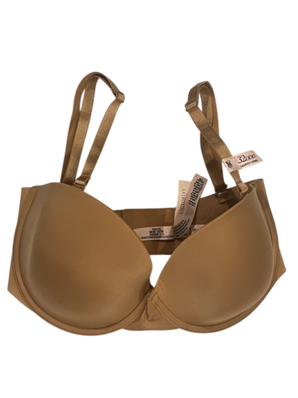 VS Illusions Lightly Lined Smooth Strapless Bra 32DDD 5-Way Wear 11244933